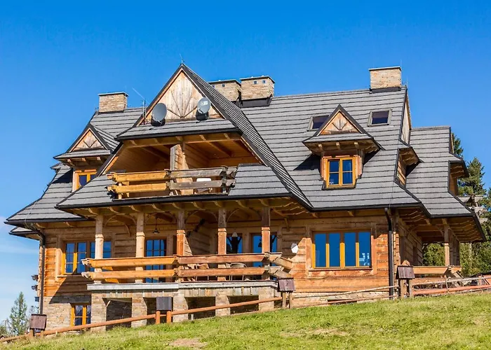 וילה Udanypobyt Dom Hillside Gliczarów