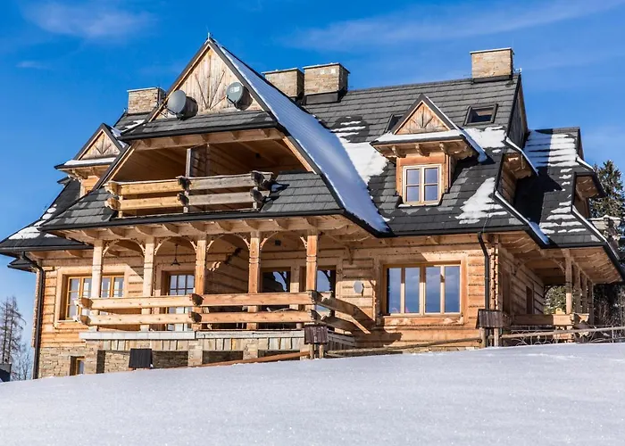 וילה Udanypobyt Dom Hillside Gliczarów